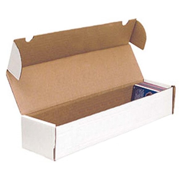 One-piece Trading Card BOXES - White Corrugated